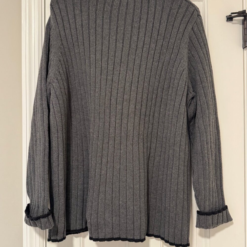 Bundle Lot Womens Plus 2X Full Zip Sweaters Style&Co Gray NWT Cabin Creek Maroon - Picture 7 of 7